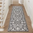thumbnail image 6 of 2Pack Yamaziot 2'x8' Runner Rug for Long Hallway, Runners Rugs for Floor Mat, Non Slip Washable Gray Carpet, 6 of 6