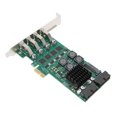 thumbnail image 1 of Tarjeta PCIE A USB 3.0, PCIE A USB 3.0 5Gbps Transmisión PCIE A USB 3.0 Tarjeta De Expansión Para Office ANGGREK PCIE to USB 3.0 Card, 1 of 8