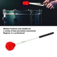thumbnail image 3 of Mazo De Marimba, Cabezal De Hilo De Nailon De Dureza Media, Mazo De Tambor De Percusión, De Fibra POM, Diseño Portátil Para Práctica Diaria, 3 of 7