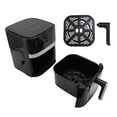 thumbnail image 2 of Oilless Fryer, Easy To Clean Oilless Electric Cooker Color Display Black Fully Automatic  for Chicken, 2 of 7