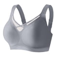 Bxsruta Wirefree Full Coverage Seamless Bra for Women with Wide ...