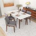thumbnail image 6 of Diamond Modern Solid Wood Dining Table and 4 Chair Set, 6 of 6