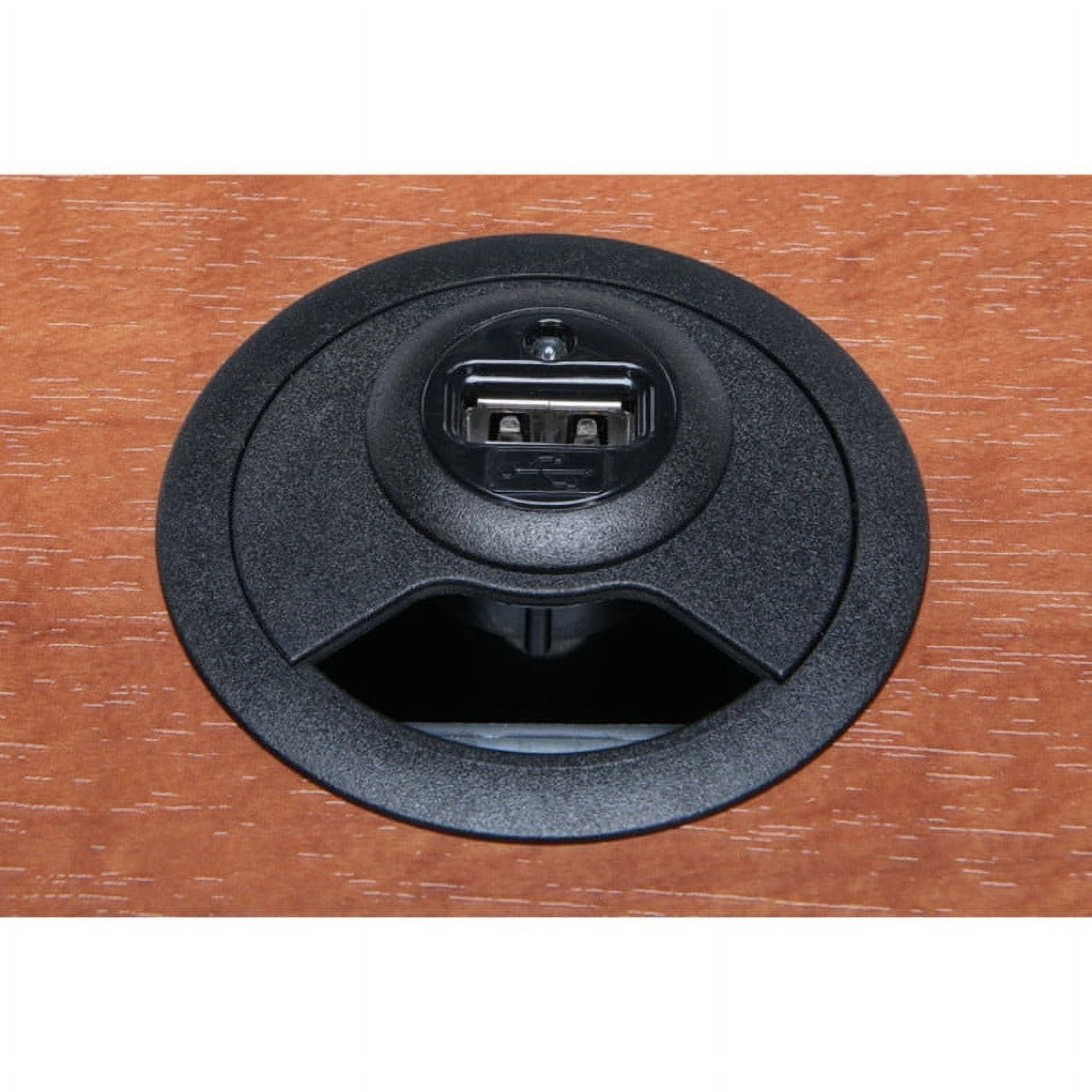 OFM Accent Table with USB Grommet