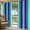 Green, variant on Mexican Style Outdoor Curtains for Patio Waterproof, Grommet Outdoor Privacy Panels, Colorful Mexico Stripes Teal Blue Weatherproof Outside Curtains for Porch/Cabana 54"Wx95"L, 2 Panel