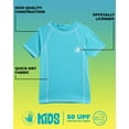 thumbnail image 2 of Body Glove Boys' Rash Guard Shirt - Short Sleeve UPF 50+ Sun Protection Swim Shirt (2T-14), 2 of 4