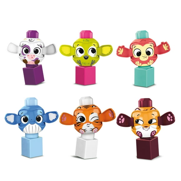 MEGA BLOKS LAT MB PS PEEK A BLOCKS ASST OF 6
