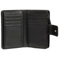 thumbnail image 4 of Mancini Basket Weave RFID Secure Medium Clutch Wallet, 4 of 10