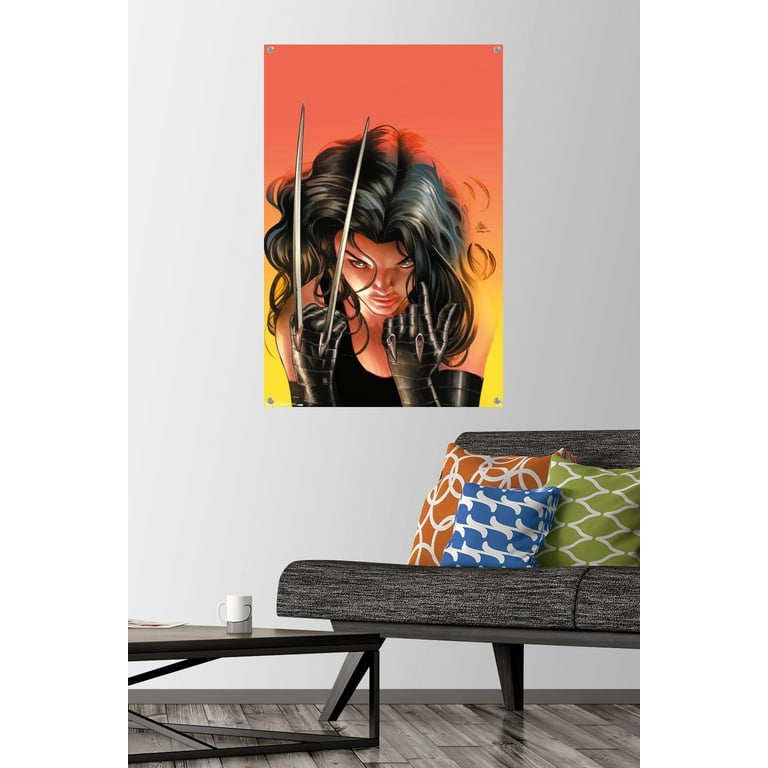 Marvel Comics - X-23 - Claws Wall Poster with Push Pins, 22.375