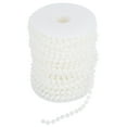 thumbnail image 1 of Pearl Wire Beads  Pearl Garland  Pearl Garland String  Pearl Bead Roll 25m/roll Grinding Pearl Wire Beads Garland String DIY Wedding Decoration 6mmwhite, 1 of 8