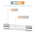 thumbnail image 5 of Unique Bargains 30pcs 4A Quick Blow Glass Tube Fuse Breaking Voltage 250V 6x30mm 0.24"x1.18" Fuse Glass Tube for Car, 5 of 6