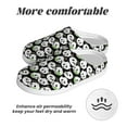 thumbnail image 6 of KLL Panda Bear Pattern Adult Unisex Cozy Slippers,Fuzzy Slip-on Slippers TPR Sole Slippers Comfort Plush Home Footwear for Indoor & Outdoor-37/38, 6 of 7