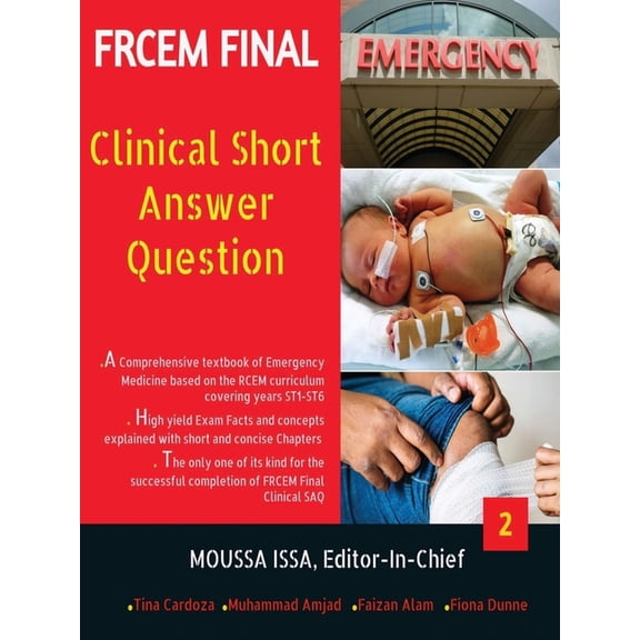 Frcem Final: Clinical Short Answer Question, Volume 2 in Full Colour, (Paperback)