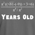 thumbnail image 3 of CafePress - Algebra Equation 60Th Birthday T Shirt - Mens Comfort Colors Shirt, 3 of 5