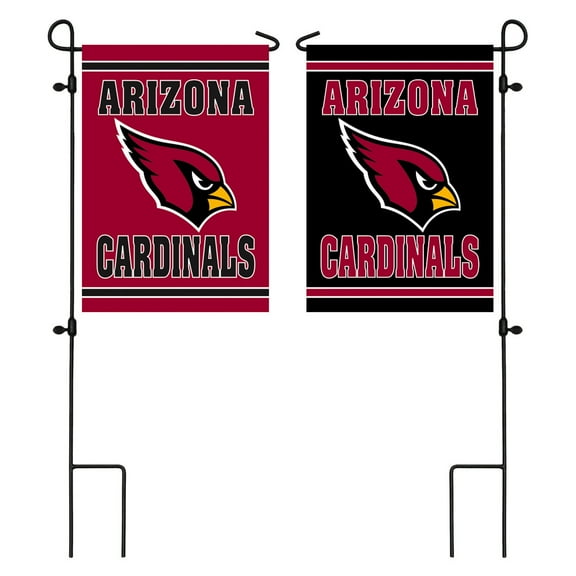 Arizona Cardinals 12.5" x 18" Double-Sided Embossed Suede Garden Flag