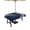 Blue, variant on 60x102 Inch Outdoor Tablecloth with Umbrella Hole Zipper Rectangle Navy Blue Jellyfish Coastal Rectangular Tablecloths Waterproof Nautical Summer Ocean Seaside Patio Table Cloth Cover for Picnic