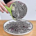 thumbnail image 2 of Stainless Steel Vegetable Peeler & Cabbage Shredder - Essential Kitchen Tool, 2 of 4