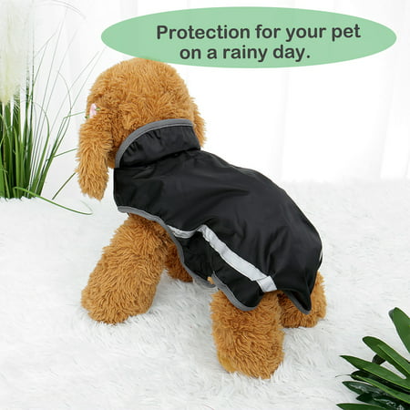 Dog Jacket Polyester Warm Coat Wind Resistant for Pet Vest Winter Outdoor Sports Walking Black, (Best Winter Dog Walking Coat)