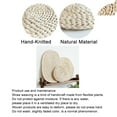 thumbnail image 7 of Walbest Woven Placemat Coaster Pot Pad Natural Corn Bran Handmade Rattan, Heat-Insulation and Anti-Skid, for Placemat for Dining Table, 7 of 7