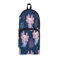 thumbnail image 2 of Backpack Style Pencil Pouch Pencil Case Pencil Bag Tool Bag Axolotls Swimming, 2 of 7