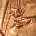 thumbnail image 3 of 60" Wide Poly Spandex - Metallic Foil Stretch Fabric - Sold by the Yard - 185 GSM, Medium Weight, 2-Way Stretch - Apparel, Leggings, Dance Outfits, Party & DIY -Copper, 3 of 3