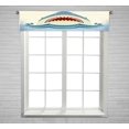 thumbnail image 1 of Cortina Ventana ABPHQTO Shark Jaws Color 30x130 cm, 1 of 1