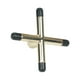 thumbnail image 3 of Cabezal de puente para taco de billar Accesorios de billar Taco de billar de fácil instalación Oro Negro, 3 of 9