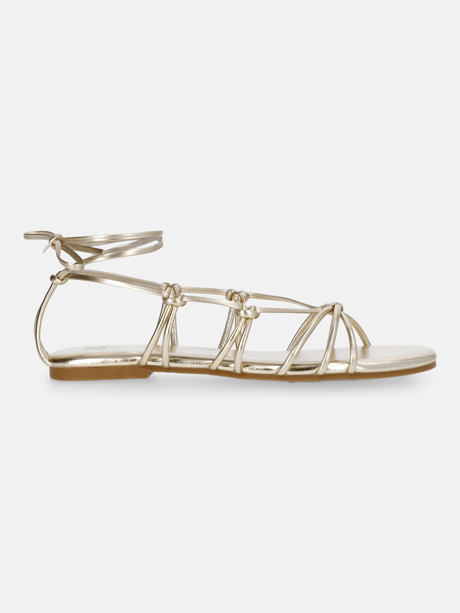 Time and Tru Women's Lace Up Sandals