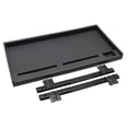 thumbnail image 4 of Bajo el escritorio de la computadora Cajón de teclado de PC con tornillos Organizador de teclado resistente Negro 27 mm W Rail, 4 of 8