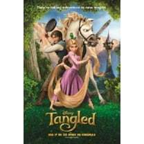 Tangled Movie Poster Metal Plaque 8inx12in Art Print on Metal 8x12 Square Adults Poster Time