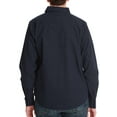 thumbnail image 4 of Whiskey and Oak Mens Slim Fit Long Sleeve Button Down Shirts 67904 (Navy With Pattern, Small), 4 of 4