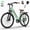 Movcan V80 Green, variant on Movcan V80 Electric Bike for Adults,1000W 28MPH Mountain E-Bike, 26"tires with 48V Removable Battery,Shimano 7 Speed & Dual Disc Brakes UL2849