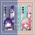 thumbnail image 4 of Case For Redmi K60E K50 K40S K40 K30 K20 10C 9 8A 8 10 Pro 4G 5G Colour Simple Liquid silicone Case Hot Game Genshin impact, 4 of 5