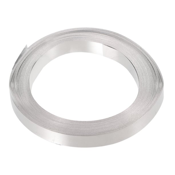 Unique Bargains Placa de cinta de tiras de níquel puro 99,6% para coche, 0,15x7mm, 32,8 pies para soldadura de batería de litio 18650