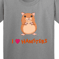 thumbnail image 4 of Inktastic I Love Hamsters Youth T-Shirt, 4 of 5