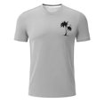 thumbnail image 4 of WAYUTE Mens T Shirts Short Sleeve Crew Neck Hawaii Graphic Tee Breathable Soft Blend Top for Beach Fashion Daily Wear Casual Summer Tshirts, 4 of 4