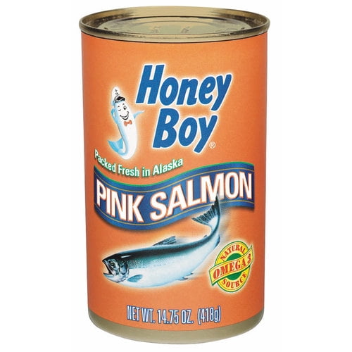 Honey Boy Pink Salmon, 14.75 oz by Icicle Seafoods