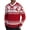 Christmas Red, variant on HAOMEILI Mens V Neck Dress Sweater Long Sleeve Slim Fit Fashion Pullover Sweater