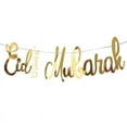 thumbnail image 4 of Holloyiver Eid Mubarak Banner Decoration, Glitter Star and Moon Garland Ramadan Mubarak Decorations for Home Table Muslim Islamic Party Decoration Ramadan Kareem Party Supplies, 4 of 8