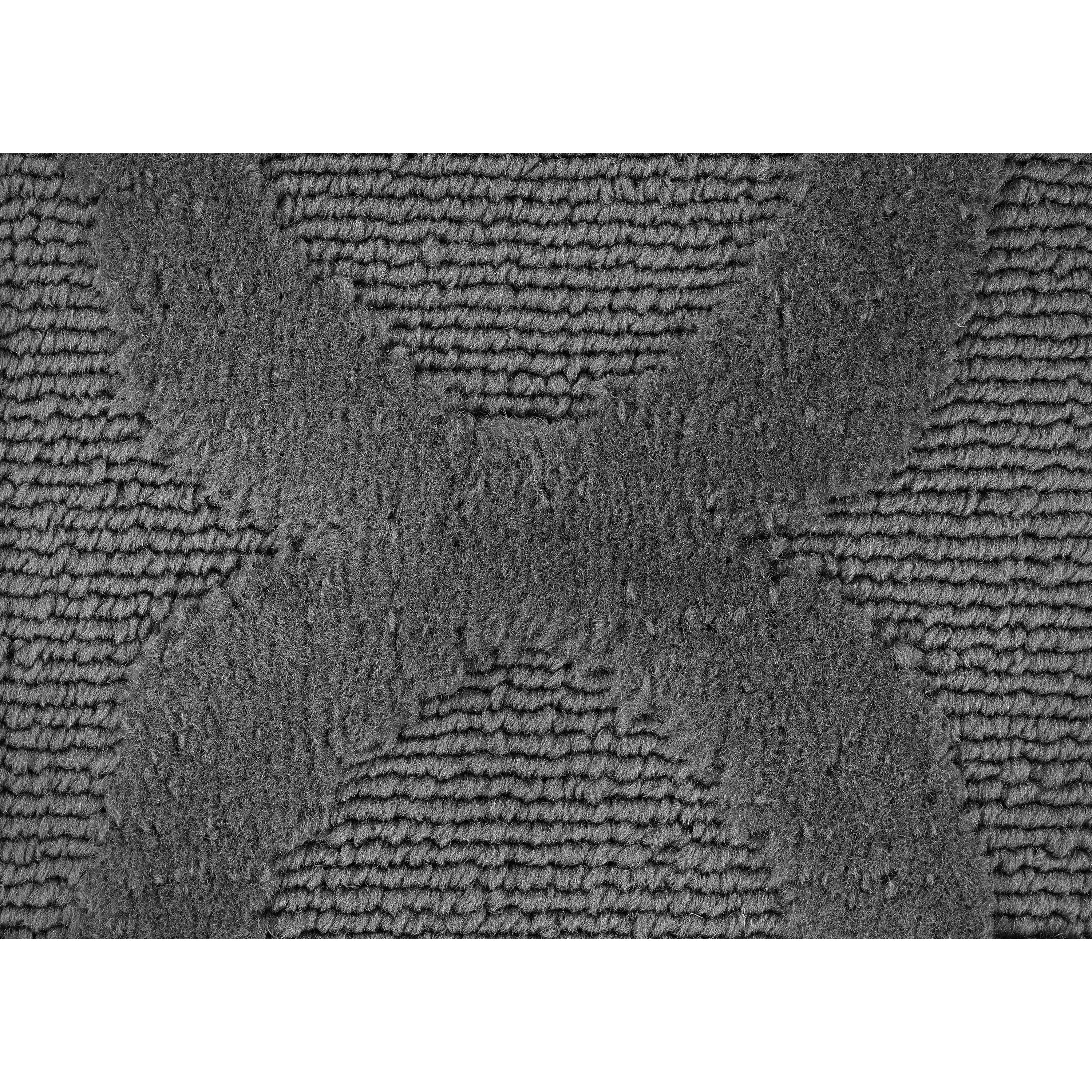Garland Rug Quatro Polypropylene Cinder Gray Indoor Area Rug, 9' x 12'