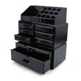 thumbnail image 1 of Ktaxon Multi Drawers Makeup Cosmetics Jewelry Organizer Acrylic Display Box Storage, 1 of 7