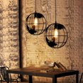 thumbnail image 2 of Modern Pendant World Map Globe Hanging Lamp Ceiling Light Chandelier Home, 2 of 9