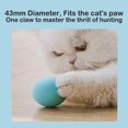 thumbnail image 3 of LAICAIW Cat Ball Toy,USB Rechargeable Cat Toy,Cat Ball Toy Rechargeable,Automatic Cat Ball (Blue), 3 of 6