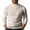 6# Khaki, variant on Cyglowse Men's Long Sleeve Undershirt Thermal Mock Turtleneck Soft Stretchy Base Layer Shirt for Everyday Wear Tops White XL