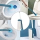 thumbnail image 3 of Mu Mianhua Wand Toilet Brush Kit with Holder, Toilet Cleaning System with 24pcs Disposable Refill Heads, 3 of 5
