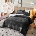 thumbnail image 2 of Blanket Flysheep, forro polar de franela de lujo de 3 capas, tamaño king, 2 of 7