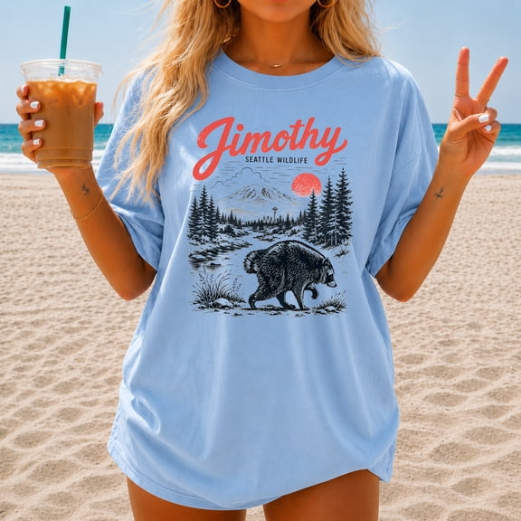Jimothy Raccoon Shirt, Viral Seattle Raccoon Tee, Funny Round King T Shirt, Vintage Pacific Northwest Wildlife