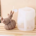 thumbnail image 2 of B DIY Conejo Herramienta para Hacer Velas MuñEca de Yeso Regalo Huevo de Pascua JabóN Molde de Silicona DecoracióN de Pastel de Chocolate, 2 of 5