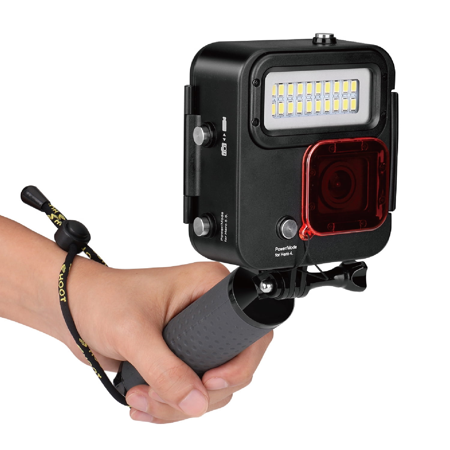 Accessories Diving light Underwater Motion Black Flash Lamp For GoPro Hero 6 5 