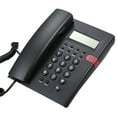 thumbnail image 1 of Desktop Battery-free Landline Telephone with Caller Identification Adjustable LCD Screen Brightness Black( Telephone Line), 1 of 7
