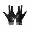 thumbnail image 1 of Guantes de piscina para mano izquierda, guantes de billar de 3 dedos con agarre antideslizante, poliéster flexible, unisex para hombres y mujeres, talla estándar, 1 of 7